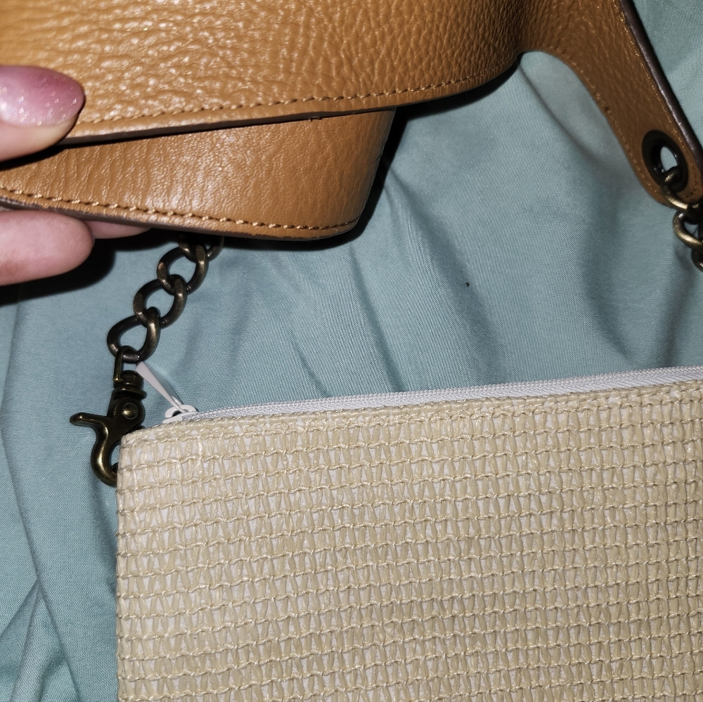 DIOR RAFFIA COSMETIC BAG/CLUTCH - Picture 8 of 8